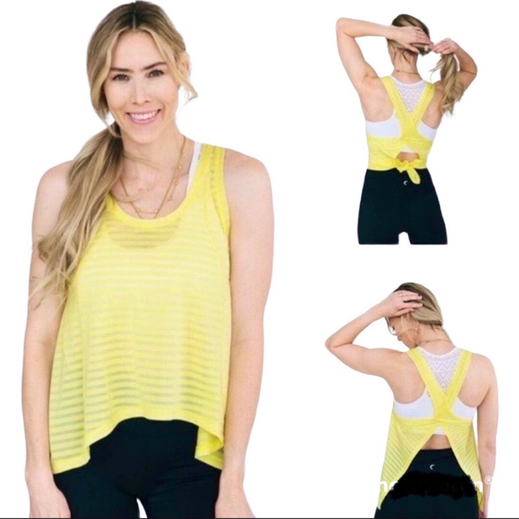 Zyia Nimbus Split Back Tank Large